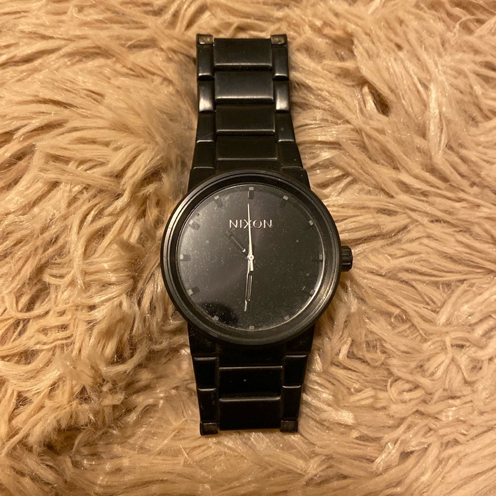 Blacked out Nixon watch